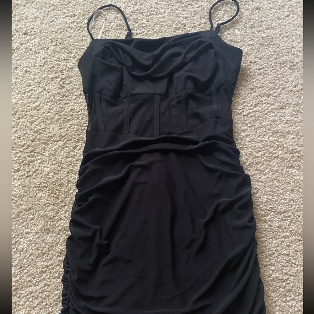 Windsor Black Mini Dress
